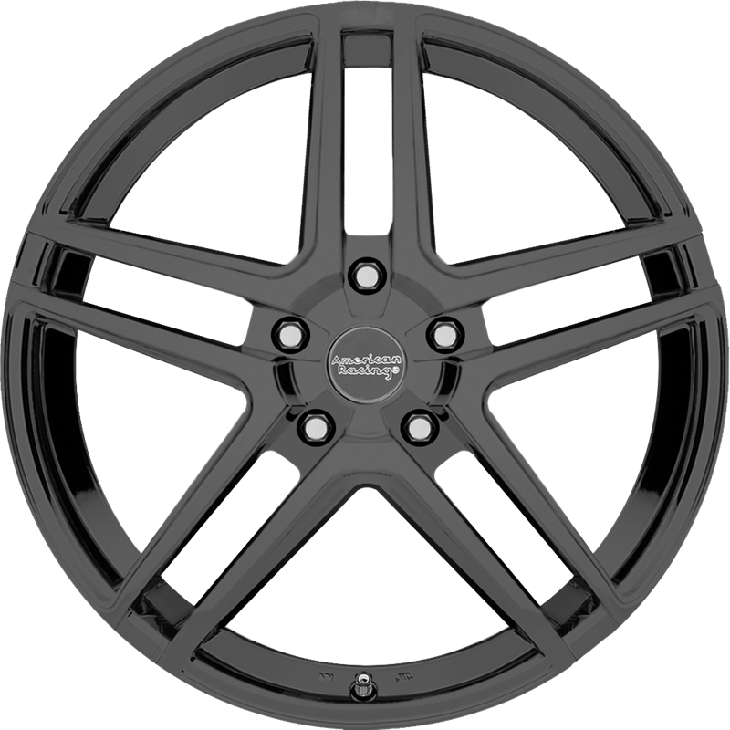 American Racing 18x8 AR907 Gloss Black +40mm