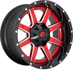 Fuel 20x10 D250 Maverick Gloss Red -19mm