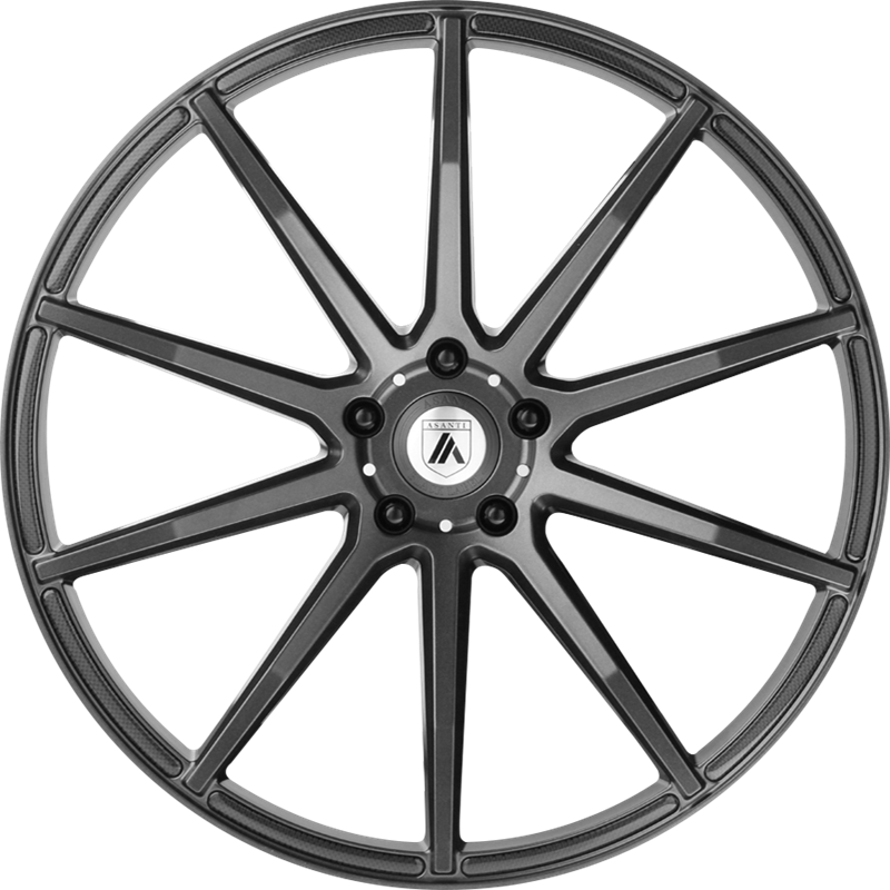 Asanti 20x10 ABL-20 Aries Matte Graphite +45mm