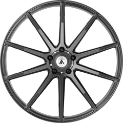 Asanti 20x10 ABL-20 Aries Matte Graphite +45mm