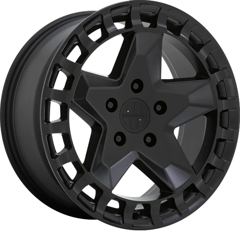 Victor Equipment 17x8 Alpen Matte Black +10mm