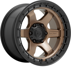 Fuel 18x9 D751 Block Matte Bronze w/ Black Ring +20mm