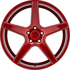 KMC 20x9 KM685 District Candy Red +25mm