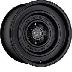 Black Rhino 17x9.5 Solid Matte Black -18mm