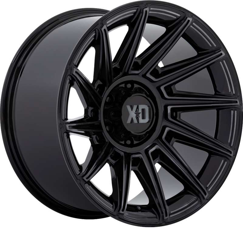 XD 20x10 XD867 Specter Gloss Black w/ Gray Tint -18mm