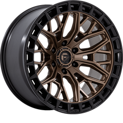 Fuel 17x9 FC869 Sigma Matte Bronze w/ Matte Black Lip -12mm