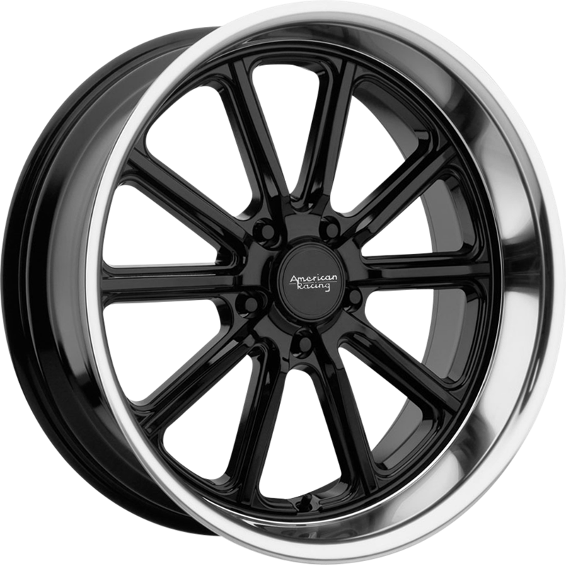 American Racing 20x9.5 VN507 Rodder Gloss Black w/ Diamond Cut Lip +0mm