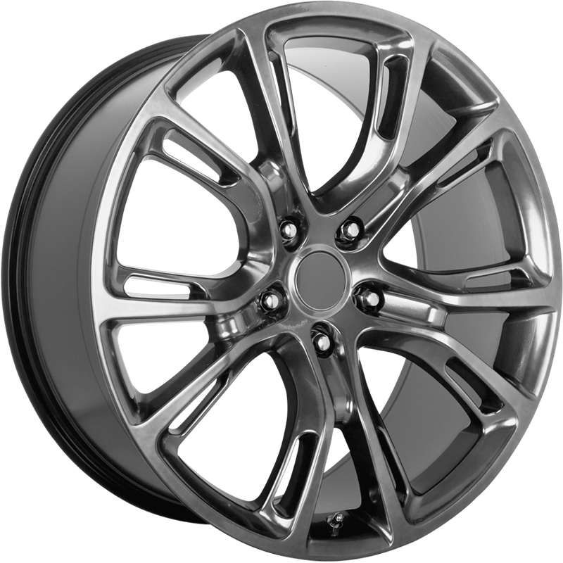 Performance Replicas 17x8 PR137 Dark Hyper Silver +34mm