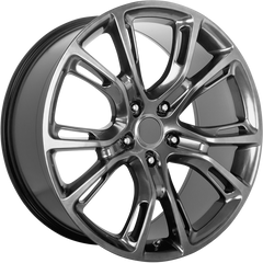 Performance Replicas 17x8 PR137 Dark Hyper Silver +34mm