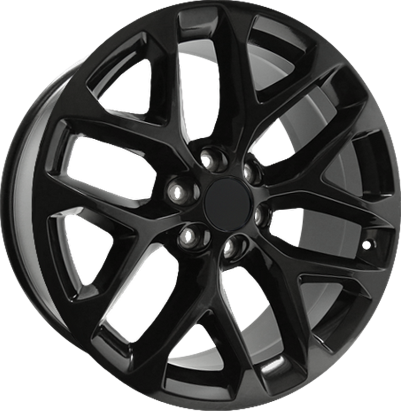 Performance Replicas 20x9 PR177 Gloss Black +24mm