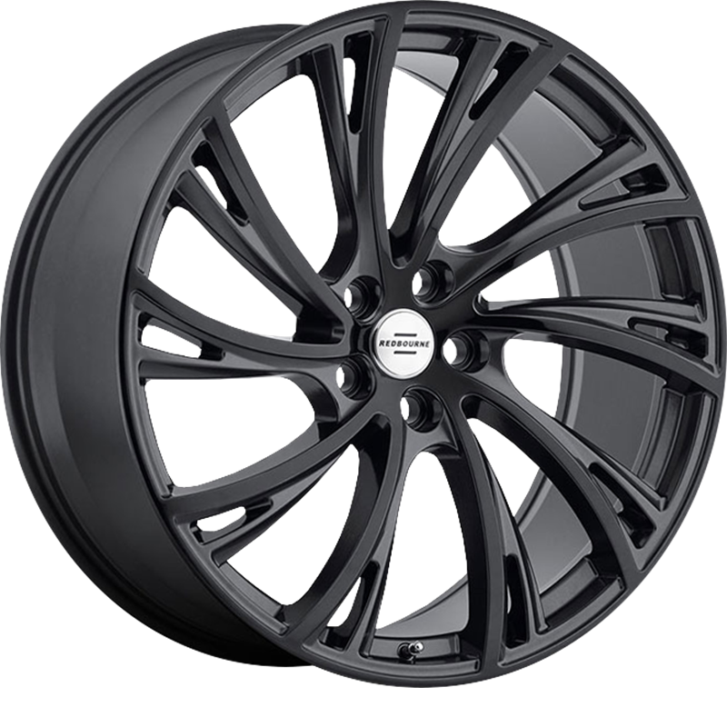 RedBourne 20x9.5 Noble Gloss Gunmetal w/ Gloss Black Face +32mm