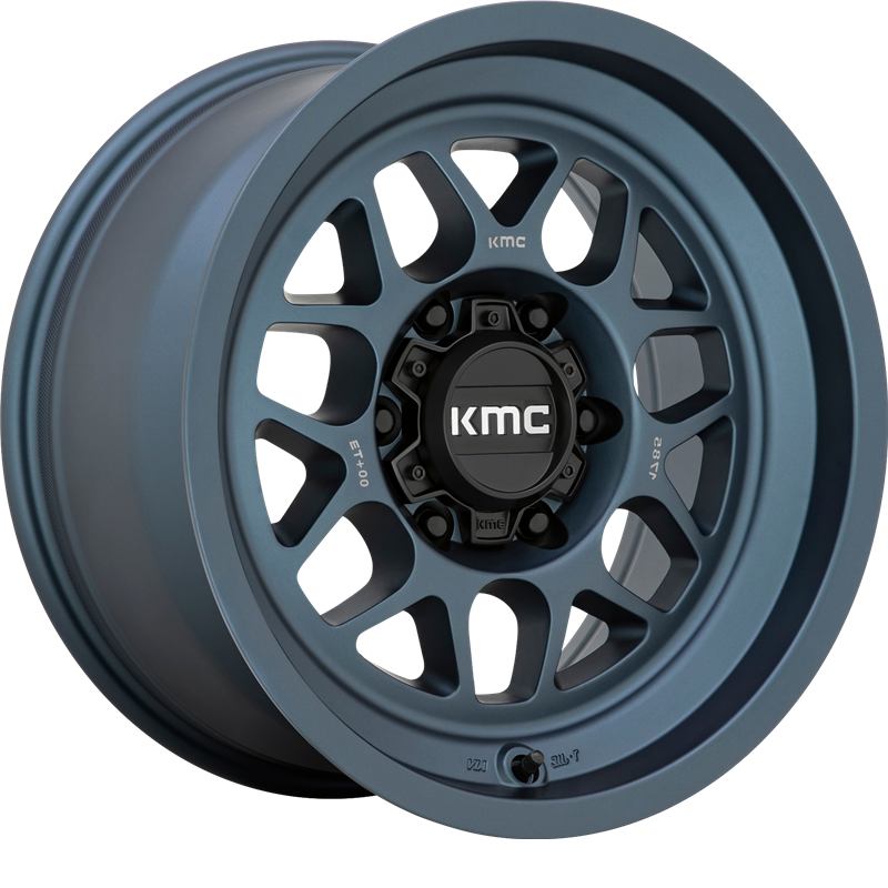 KMC 16x8 KM725 Terra Metallic Blue +0mm