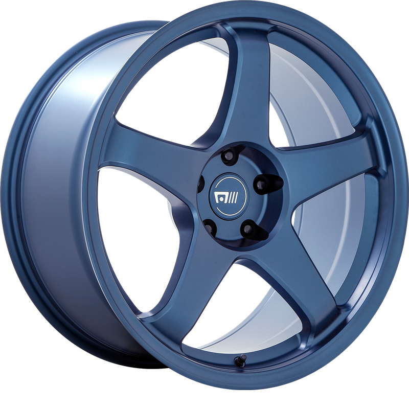 Motegi Racing 18x8.5 MR151 CS5 Satin Metallic Blue +45mm