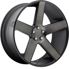 DUB 20x9.5 S116 Baller Matte Black w/ Double Dark Tint +30mm