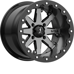 MSA Offroad Wheels 14x10 M21 Lok Charcoal Tint -10mm