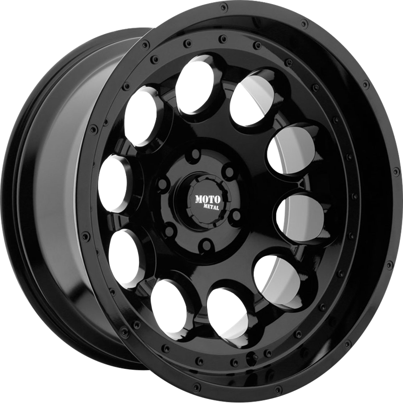 Moto Metal 17x9 MO990 Rotary Gloss Black -12mm