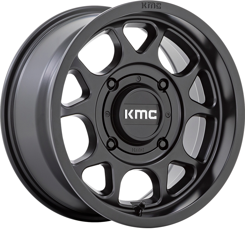 KMC Powersports 15x7 KS137 Toro S UTV Satin Black +10mm