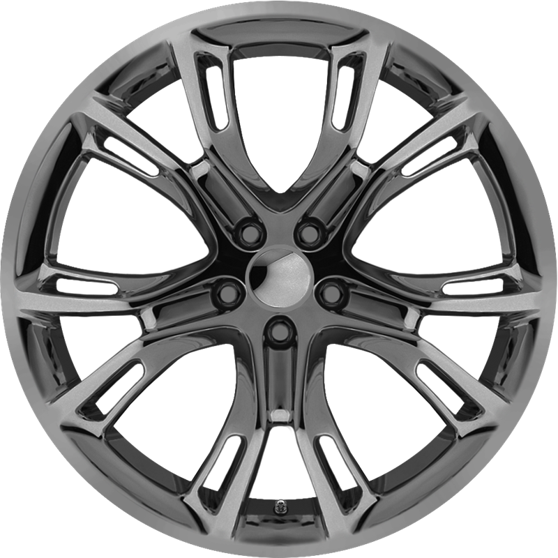 Performance Replicas 17x8 PR137 Dark Hyper Silver +34mm