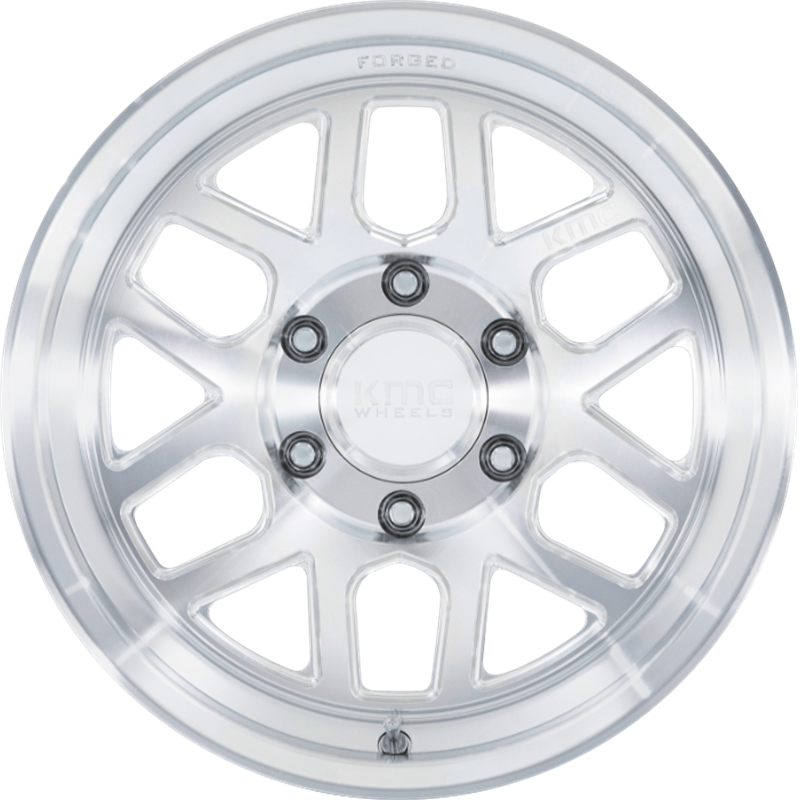 KMC 18x9 KM446 Mesa Forged Monoblock Raw Machined -12mm