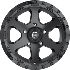 Fuel 18x9 D589 Ripper Matte Black w/ Gloss Black Lip +1mm