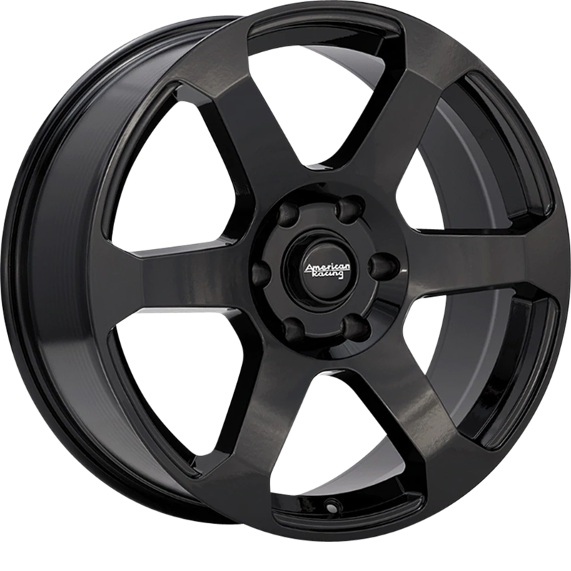 American Racing 18x8.5 AR931 Gloss Black +30mm