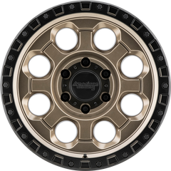 American Racing 18x9 AR201 Matte Bronze w/ Black Lip +40mm