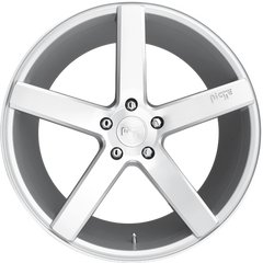 Niche 19x8.5 M135 Milan Gloss Silver Machined +35mm