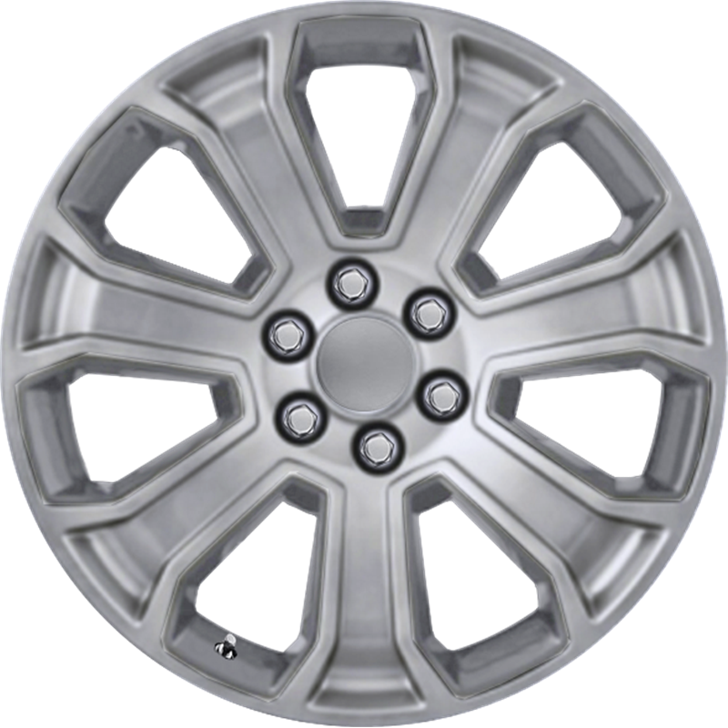 Performance Replicas 20x9 PR166 Hyper Silver +24mm