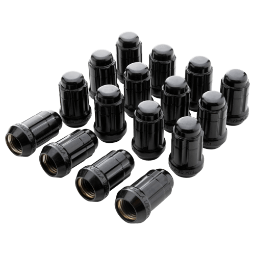 Gorilla Automotive Black 4-Lug 12-1.25 Spline WIK with Valves