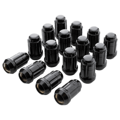 Gorilla Automotive Black 4-Lug 12-1.25 Spline WIK with Valves