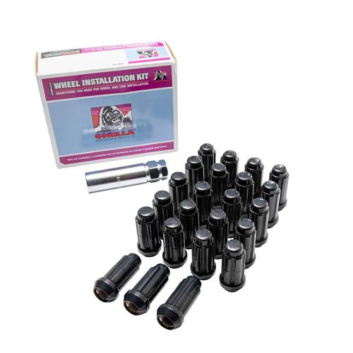 Gorilla Automotive 23-PK 14-1.50 Jeep Spline Wheel Lock Kit Chrome