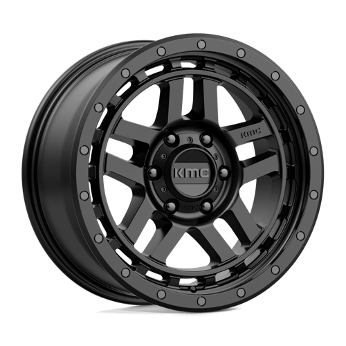 KMC 18x8 540 SATIN BLACK +18mm
