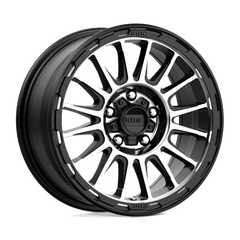 KMC 18x9 542 SATIN BLACK MACHINED +00mm