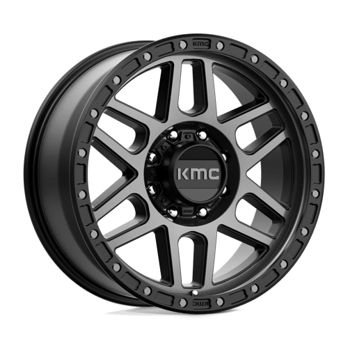 KMC 20x9 544 SATIN BLACK W/ GRAY TINT +00mm