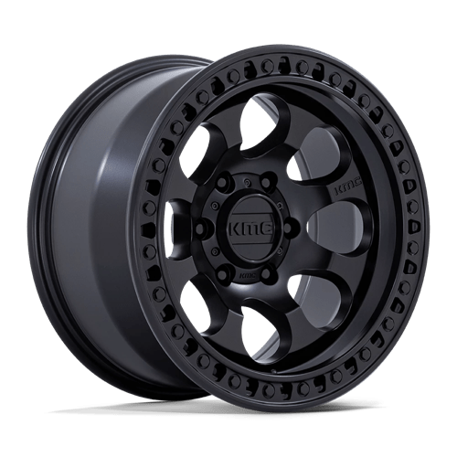 KMC 17x8 550 SATIN BLACK +10mm
