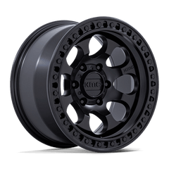 KMC 17x8 550 SATIN BLACK +10mm
