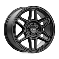 KMC 17x8 716 SATIN BLACK +38mm