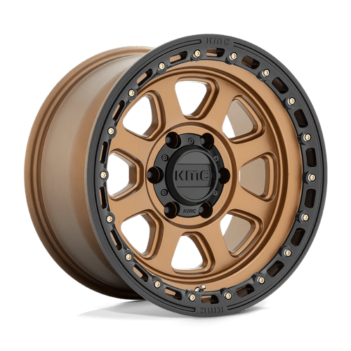 KMC 20x9 548 MATTE BRONZE W/ BLACK LIP +00mm