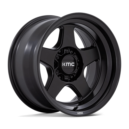 KMC 17x8 728 MATTE BLACK +18mm