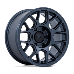 KMC 17x8 730 METALLIC BLUE +25mm