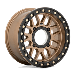 KMC Powersports 15x6 235 SATIN BRONZE +38mm