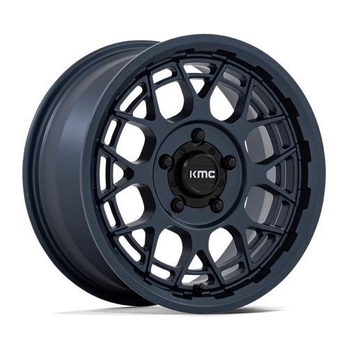 KMC Powersports 15x7 139 METALLIC BLUE +38mm