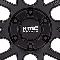 KMC CAP SNAP IN (SBLK/MILL) - 6X135/5.5 KMC