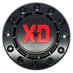 XD Series Cap Bolt-On in Satin Black/Red & Gloss Black/Black for 20" Only