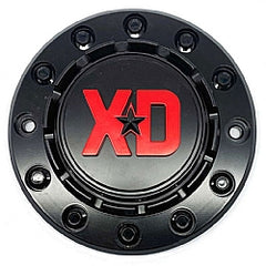 XD Series Cap Bolt-On in Satin Black/Red & Gloss Black/Black for 20" Only