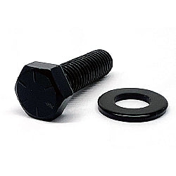 KMC 3/8-16 Bead Ring Bolts in Satin Black - Each