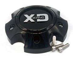 XDS 2-Piece Gloss Black Small Center Cap for 5 Lug Pattern