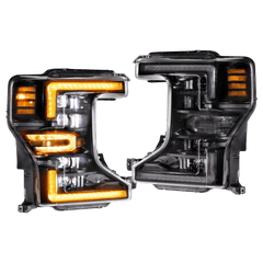 Morimoto LED Headlights Super Duty 2020+ Pair Assembly Amber XB