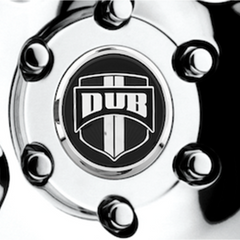 DUB Spinner Cap 3.9" Diameter Large Bearing Hub Cap