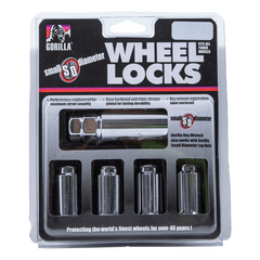 Gorilla Automotive Super Duty Duplex Lock Lug Nut 14x1.50 Chrome - Clam Pack